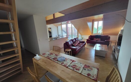 Splendide duplex de 5 pièces loué meublé